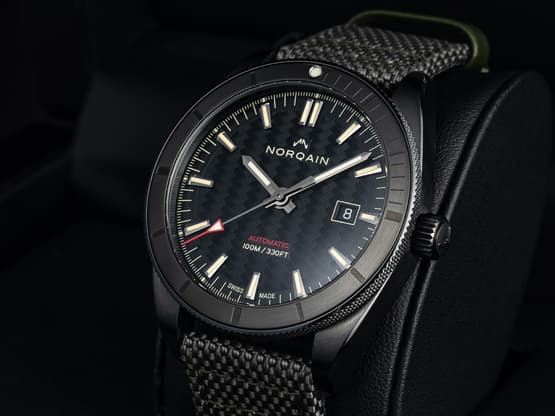 An Adventure Sport watch worth CHF 2490.- sponsored by Norqain.